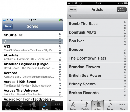 iphone music