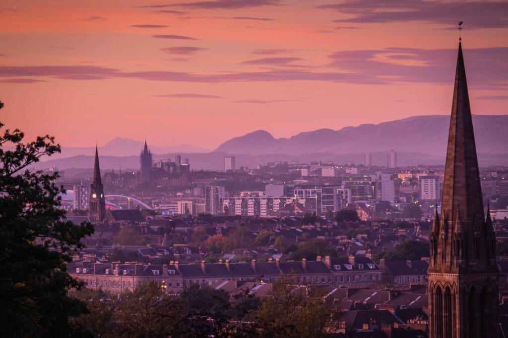 Glasgow from Queen's Park