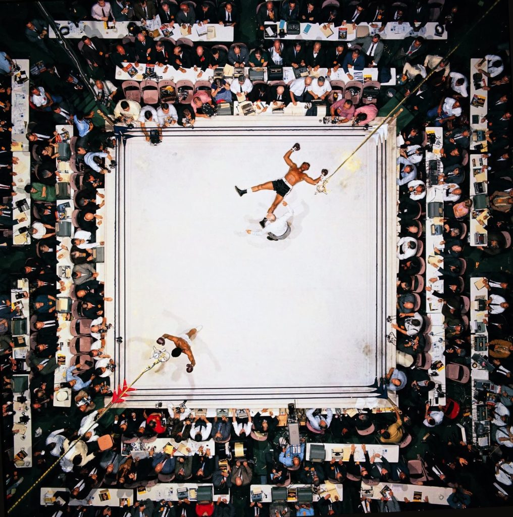 Muhammad Ali knocks out Cleveland Williams at the Astrodome, Houston, 1966