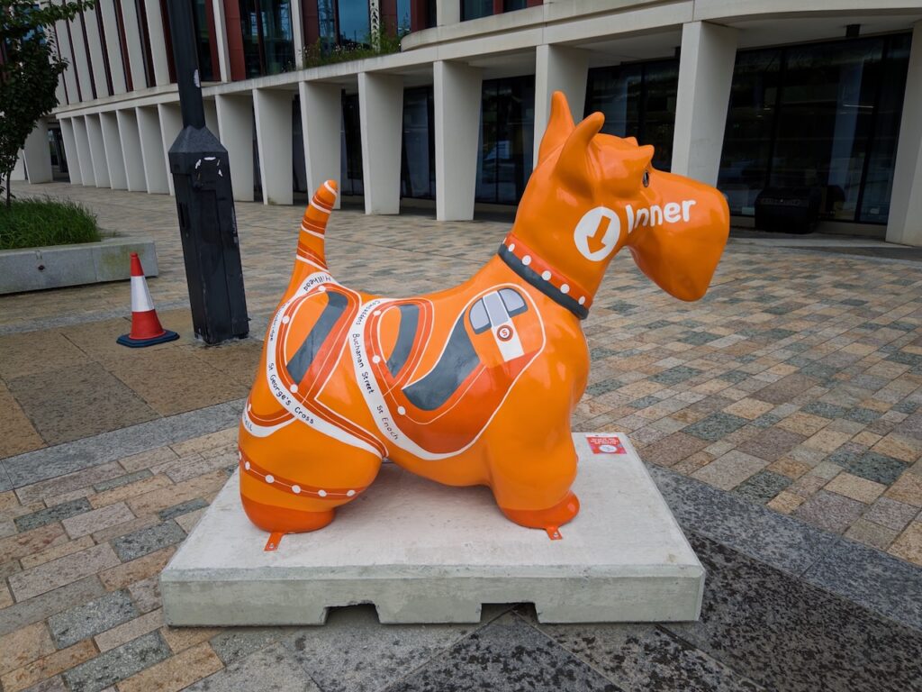Another scottie around Glasgow, this one celebrating the Glasgow Undergound