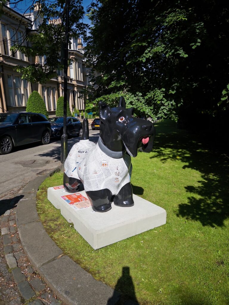 Scottie Dog at Devonshire Gardens