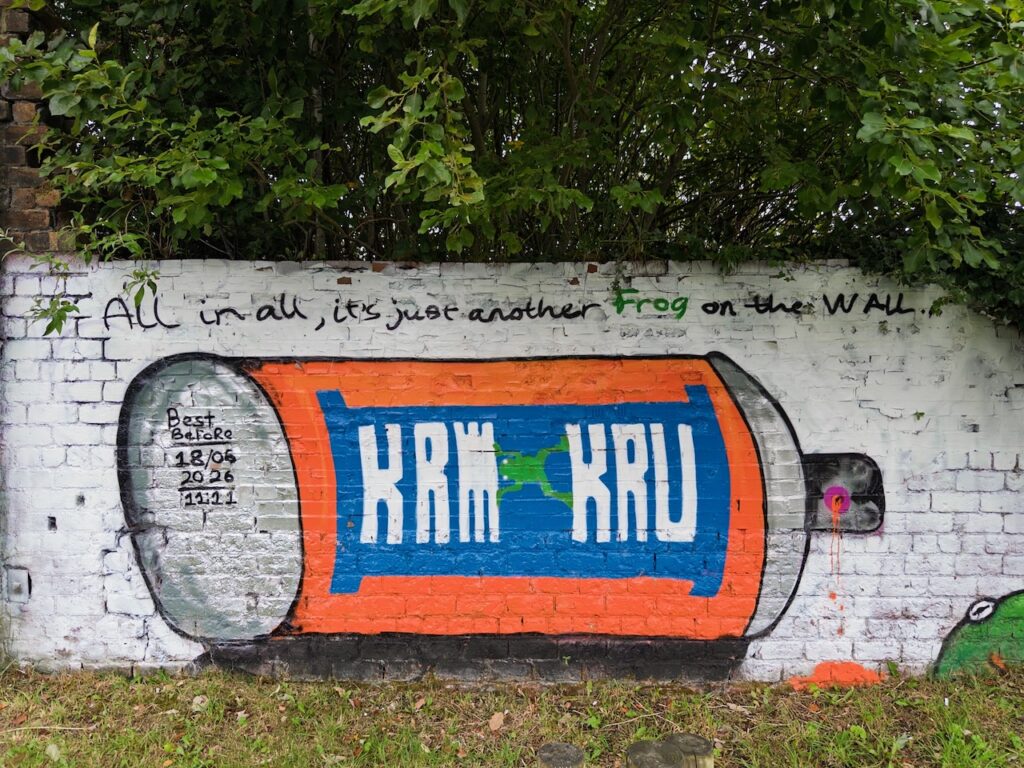 Canal wall art