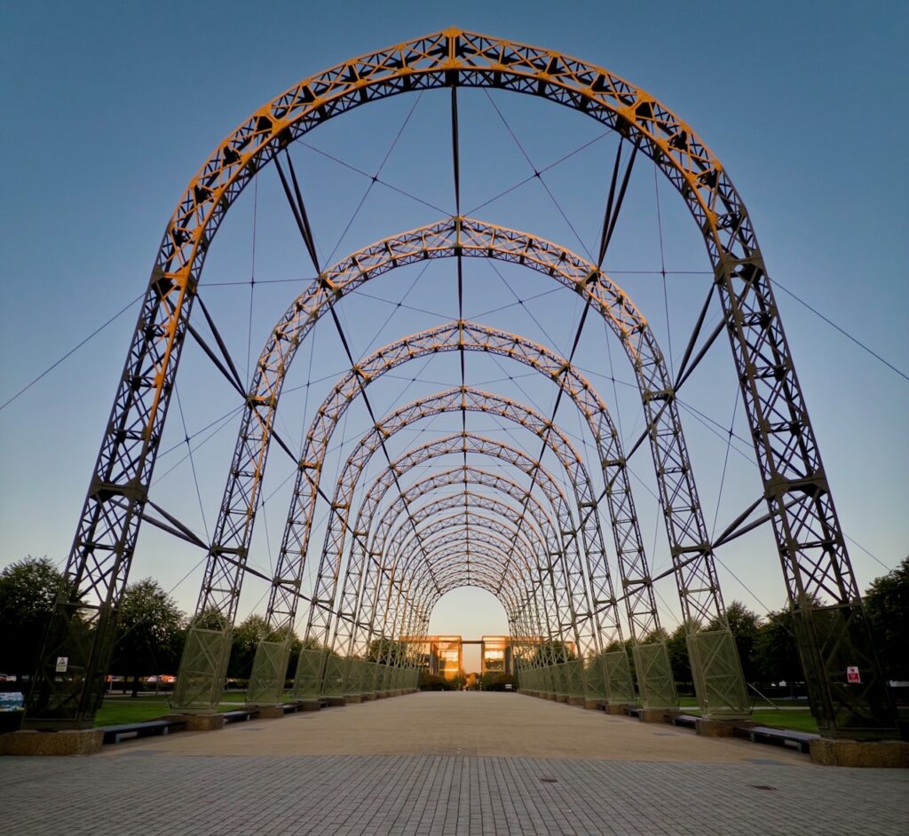 Portable Airship Hanger in Farnborough